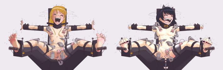 Аниме хентай Наруто пытка щекоткой