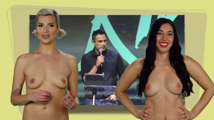 Naked News Лаура Дезире голая