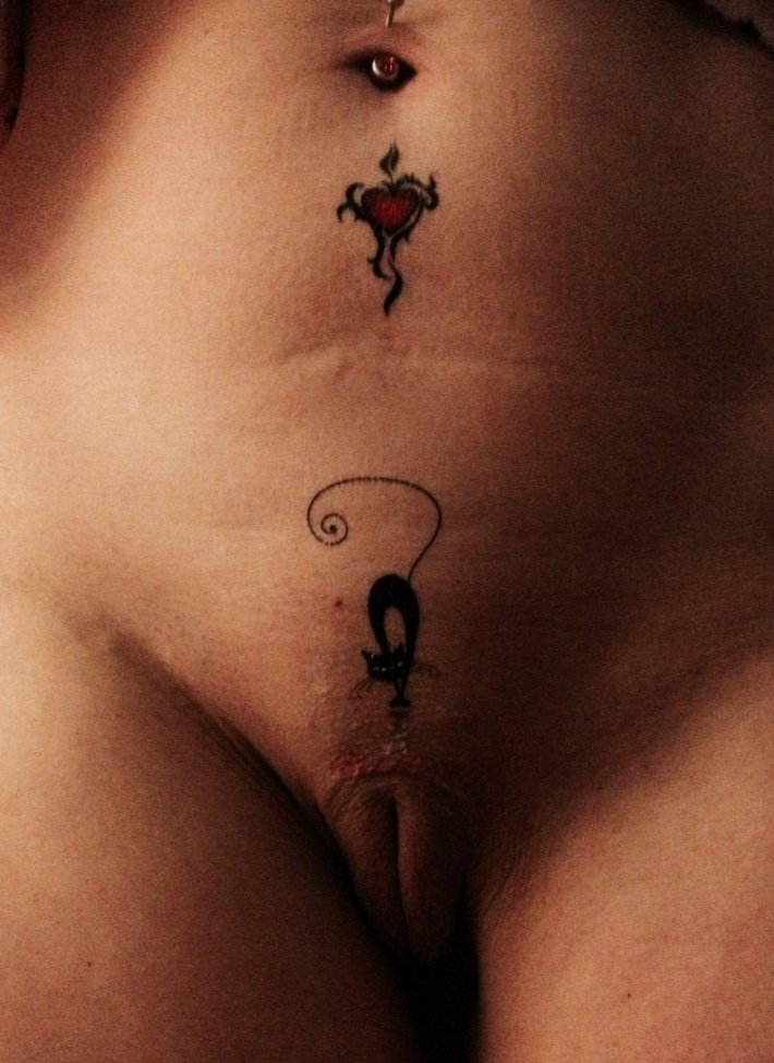 Женские интимные Татуировки