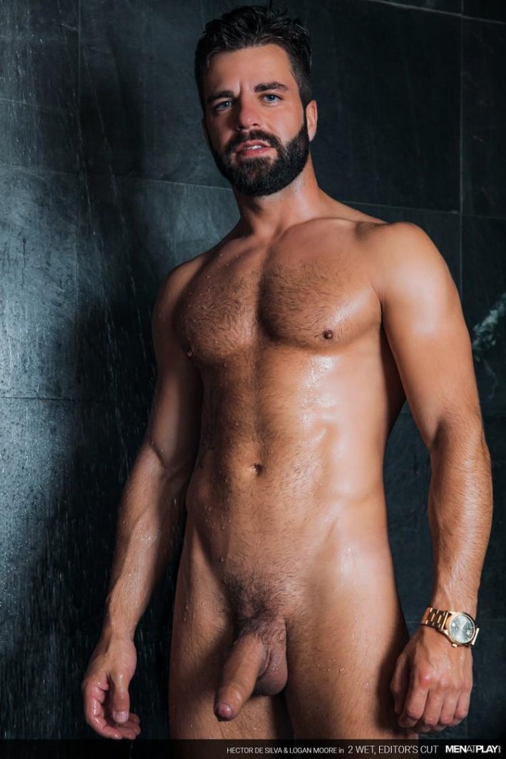 Гектор де Сильва без трусов