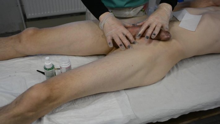 Мужская эпиляция кончил