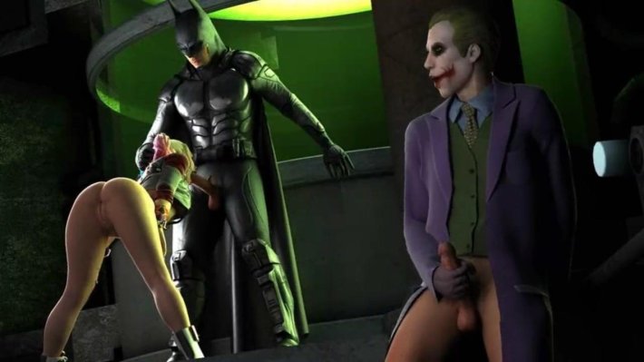 Харли Квин трах с Джокером