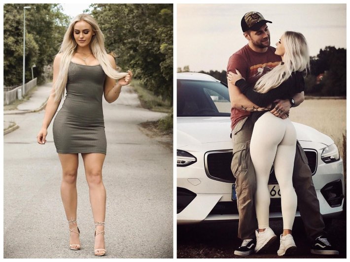 Шведские девушки на улице