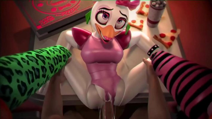 Хентай ФНАФ 9 глемрок чика