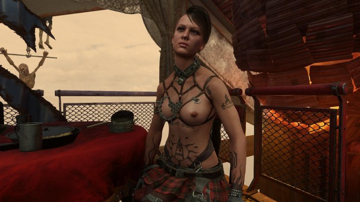 Метро Эксодус Анна голая