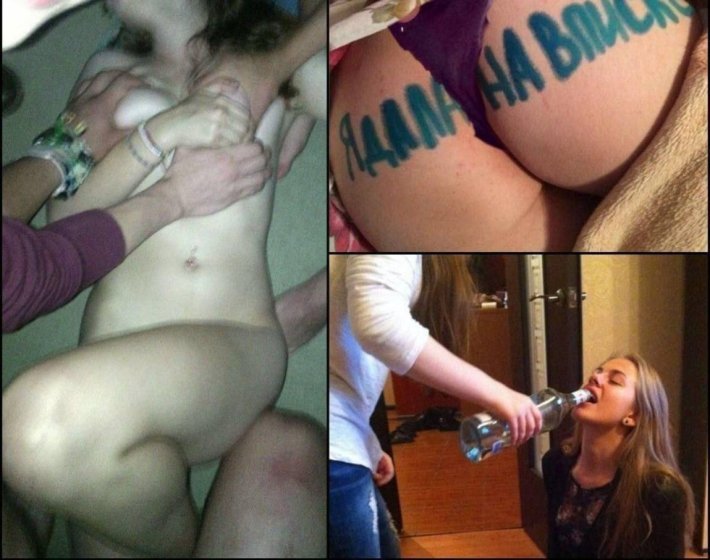 Девочка разделась на вписке