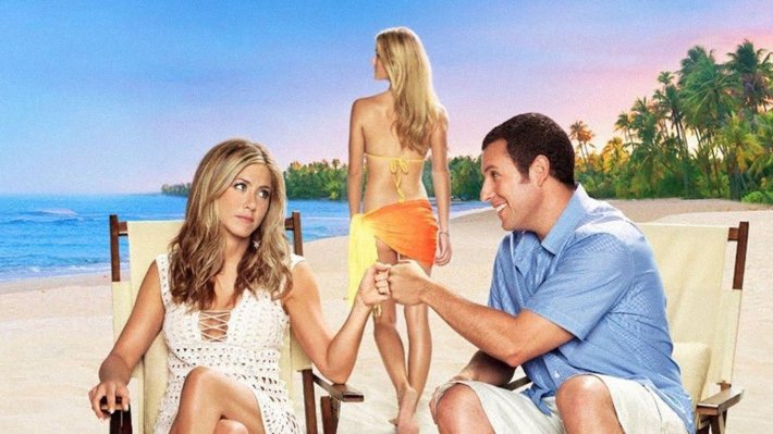 Дженнифер Энистон и адам Сэндлер Притворись моей женой