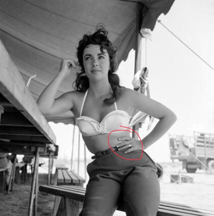 Элизабет Тейлор в молодости