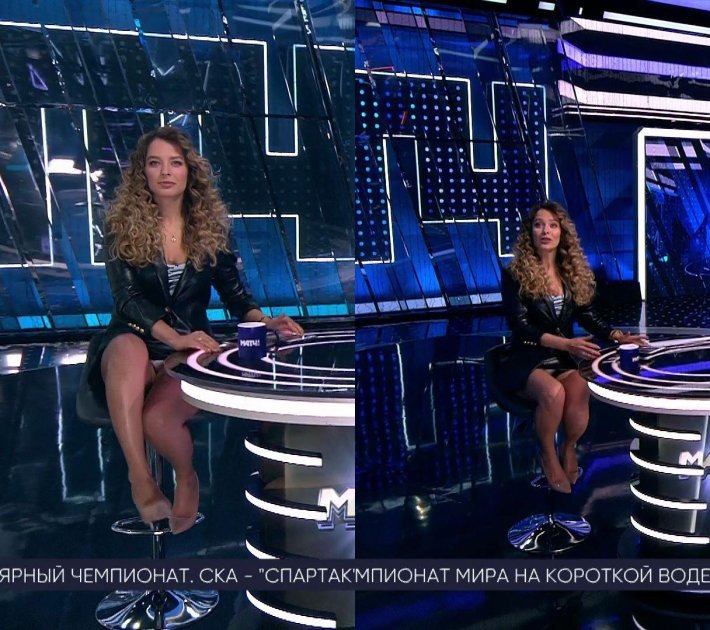 Телеведущая Сабина Актерина