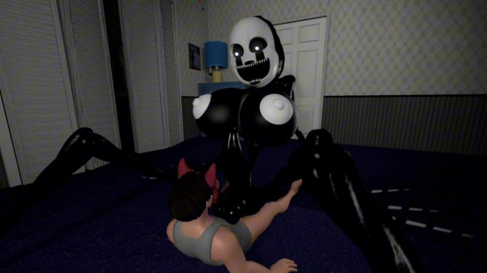 ФНАФ марионетка фута хентай